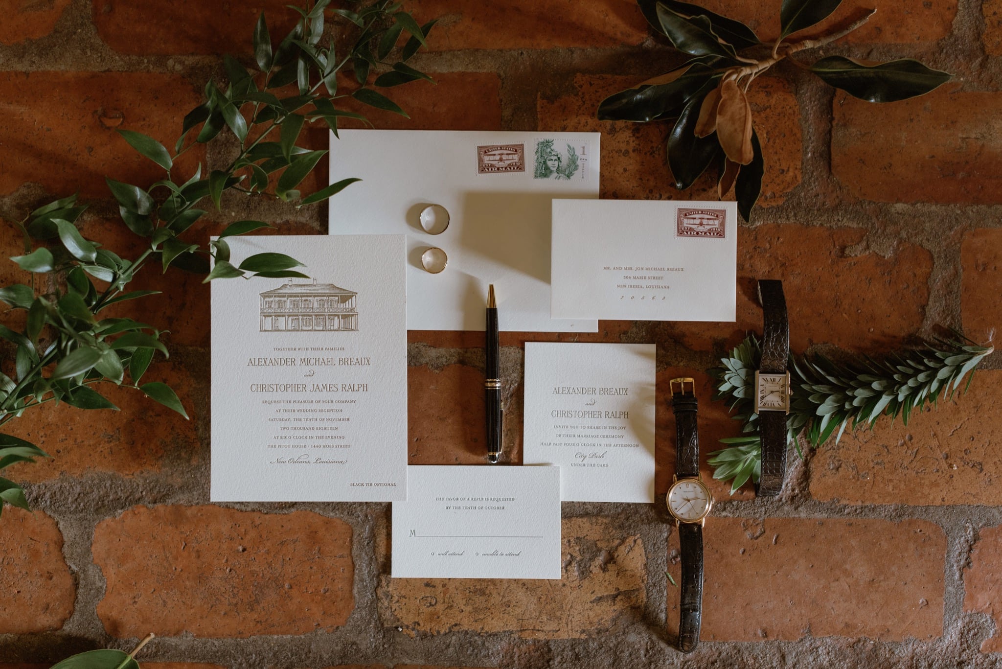 New Orleans Pitot House Wedding