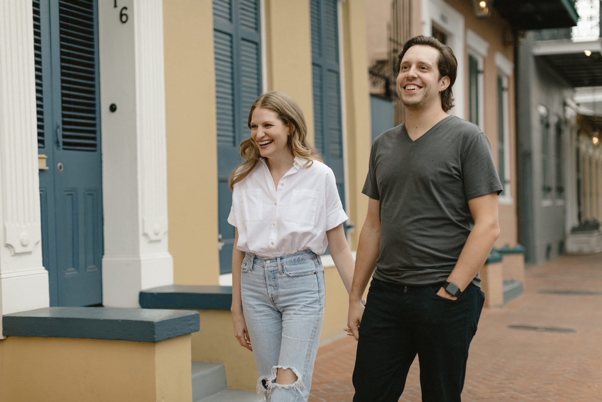 Cloudy French Quarter Engagement Session