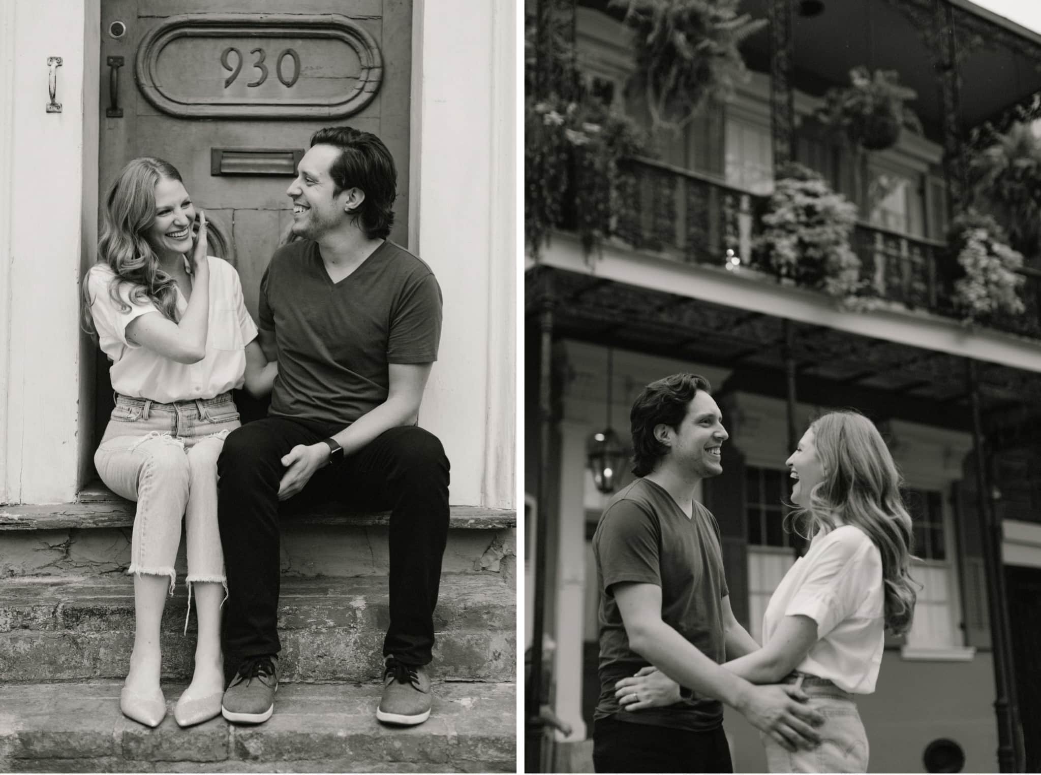 Cloudy French Quarter Engagement Session