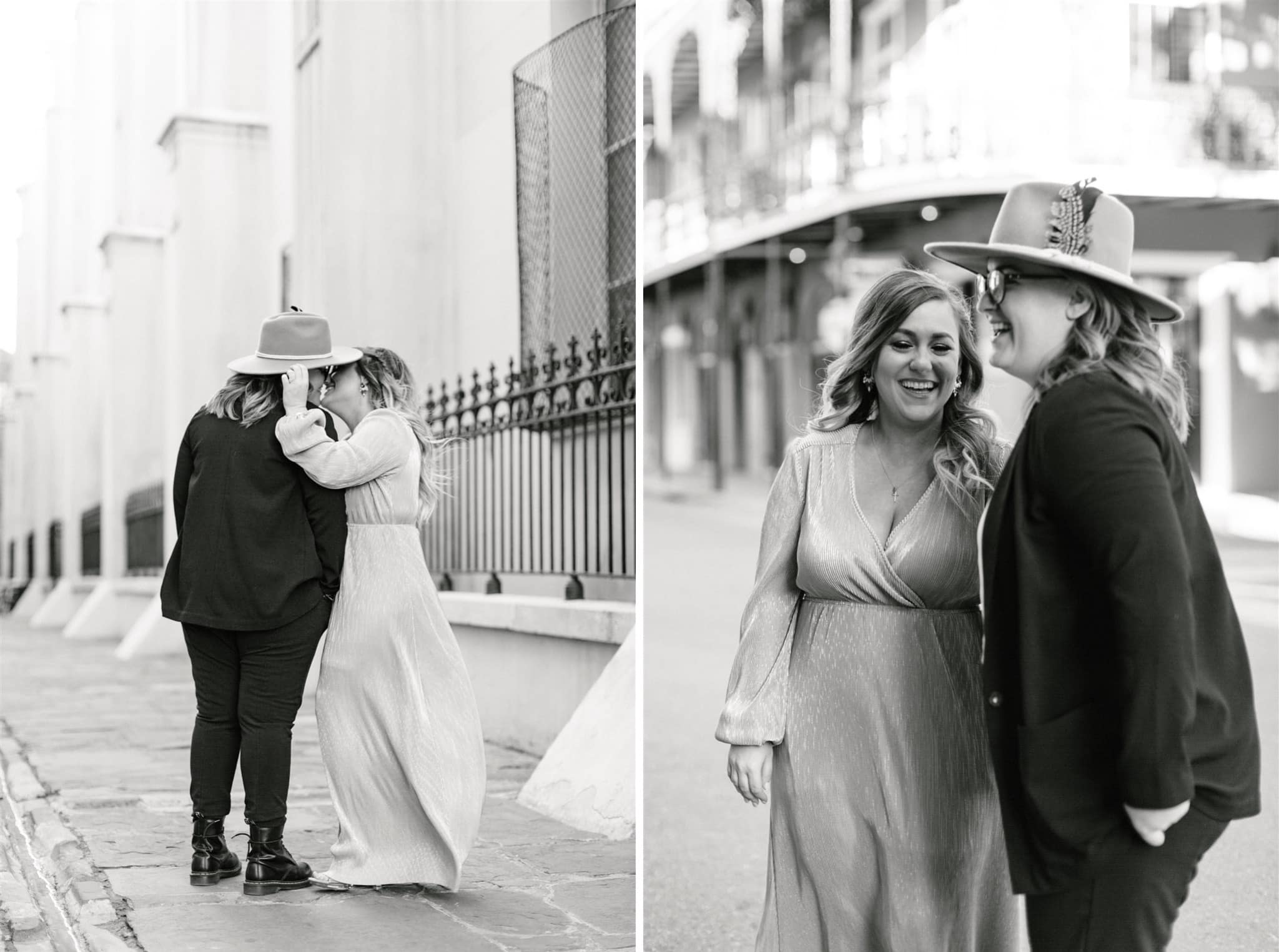 Winter French Quarter Engagement Session